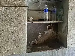 Un point d'eau potable.