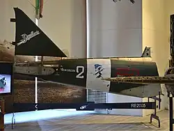 Le fuselage du Reggiane Re.2005.