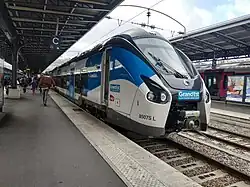 Coradia Liner en version Intercités, doté de la livrée Fluo 1ère Version.