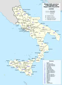 Le royaume des Deux-Siciles (1816-1861).