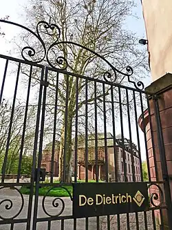 Château De Dietrich à Reichshoffen.