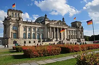 Palais du Reichstag en 2012.
