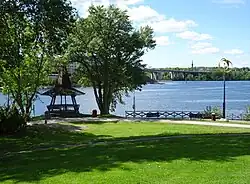 PÅttiet le lac Mälaren.