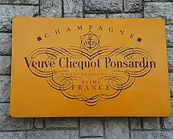 logo de Champagne Veuve Clicquot Ponsardin