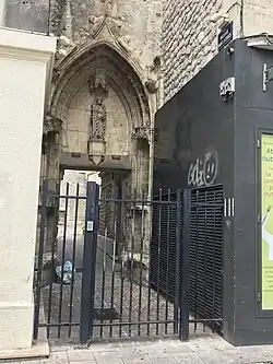 Entrée privatisée 2 sur la  rue de Vesle