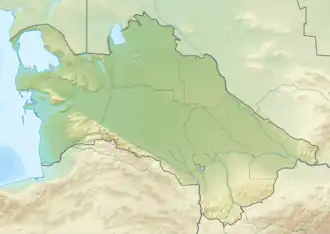 (Voir situation sur carte : Turkménistan)