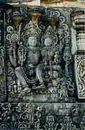 Lakshminarayana (Vishnu et Lakshmi)