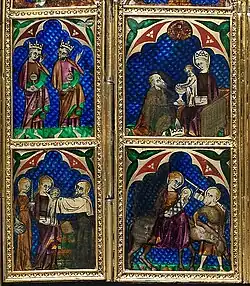 Détail, aile droite