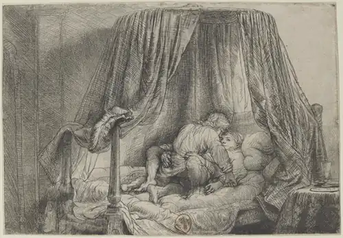 Le Lit à la française(1646,Bibliothèque nationale de France).