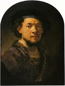 Rembrandt, Portrait d'un Jeune avec la Chaîne d'Or, c. 1635