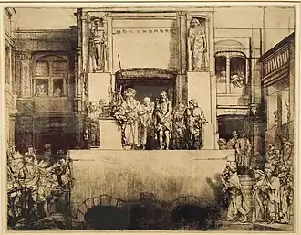 Rembrandt, Ecce homo (1655).