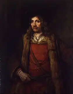 Rembrandt, Portrait d’un amiral, vers 1660, Musée d’Art de Toledo (Ohio)
