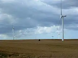 Les éoliennes.