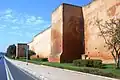 Vue du rempart almohade à l'ouest de Bab Zaer