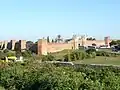 Vue de la face nord des remparts du Chellah