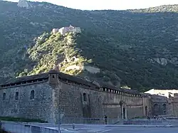 Le fort Libéria vu depuis Villefranche-de-Conflent.