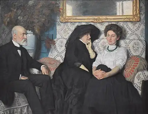 Portrait de la famille Saglio (avant 1908), huile sur toile, musée d'Orsay.