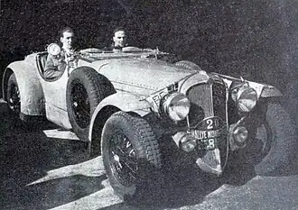 Le Bègue et Quinlin, Monte-Carlo 1937 (Delahaye 135 MS).