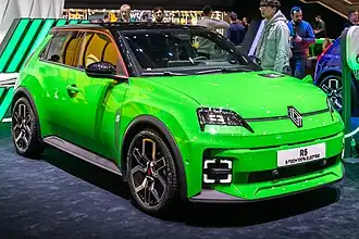 La Renault 5 E-Tech Electric (2024).