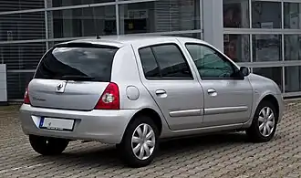 Renault Clio II phase 4 arrière
