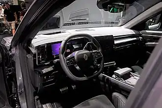 Vue de l’intérieur.