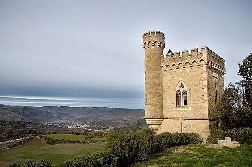 La tour Magdala à Rennes-le-Château.