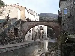 Rennes-les-Bains, pont sur la Sals
