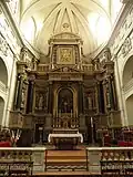 Le retable du maître-autel de l'église Toussaints de Rennes.