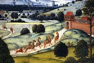 Pénitence de saint Jérôme (détail), musée des beaux-arts de Dijon.