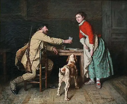Repos du chasseur, 1883.
