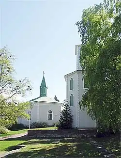 L'église de Reposaari.