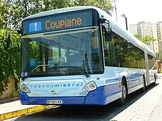 Image illustrative de l’article Projet de BHNS de la Métropole Toulonnaise