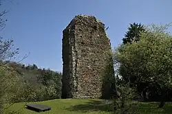 Reste du château.