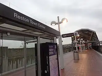 Image illustrative de l’article Reston Town Center (métro de Washington)