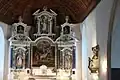 Retable de l'autel principal 1699, don de Pierre Charlot.