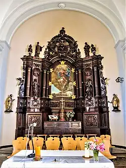 Retable du maître-autel.