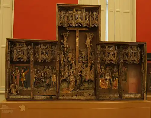 Retable de la Passion, XVIe&nbsp;siècle.