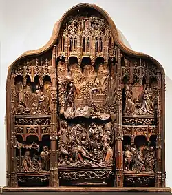 Retable de la Vierge de la vie, anonyme, Anvers atelier, plus de 1515.