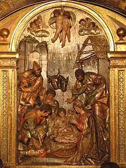 La Nativité par Gregorio Fernández, 1614, monastère de las Huelgas Reales (es), Valladolid