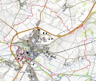 Carte topographique.