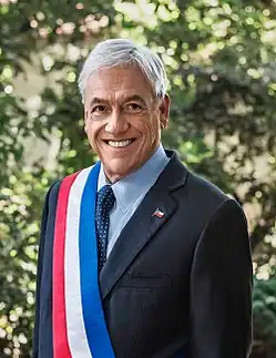 Coopération économique Asie-Pacifique Sebastián Piñera, président du Chili, président de l'APEC