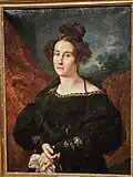 Portrait d'une dame, huile sur toile de 1834 par Vicente López y Portaña