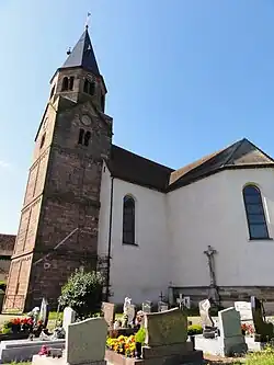 Église Saint-Cyriaque.