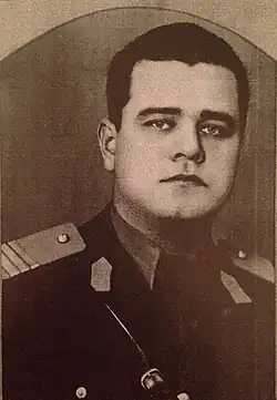Major Nicolae Dabija, résistant dans les Apuseni.