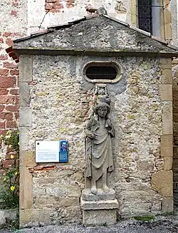 Statue de Saint-Christophe.
