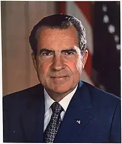 Portrait de Richard Nixon