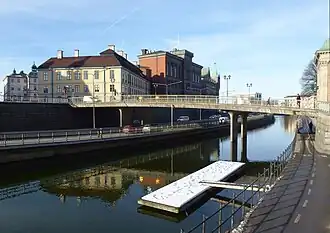 Le canal de Riddarholm etle pont de Riddarholm en 2015.