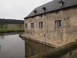 Détail de la ferme du château