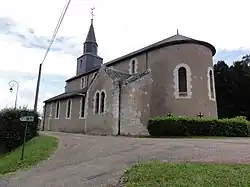 L'église Sainte-Eugénie.