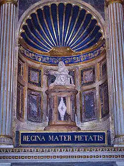 Pietà de la chapelle des martyrs.